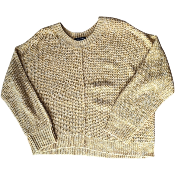 Sanctuary Golden Yellow Oversized Long Sleeve Knit Sweater XL - Picture 8 of 10